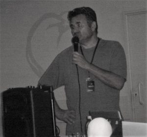 Laurent Morlieras présente son film «Mystère au col de Vence» aux R.U.O.L. du 7 juillet 2017.