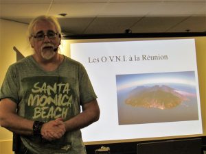 11 janvier 2019.Conférence de Luc Chastan aux R.U.O.L. (Rencontres Ufologiques d’OVNI-Languedoc) de Pérols (Hérault): « Les OVNIS à La Réunion ».