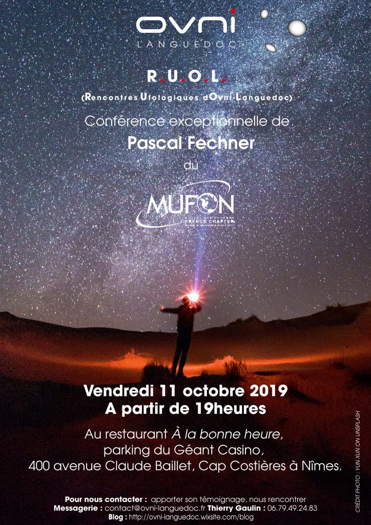 Le Mufon-France aux Rencontres Ufologiques d'OVNI-Languedoc