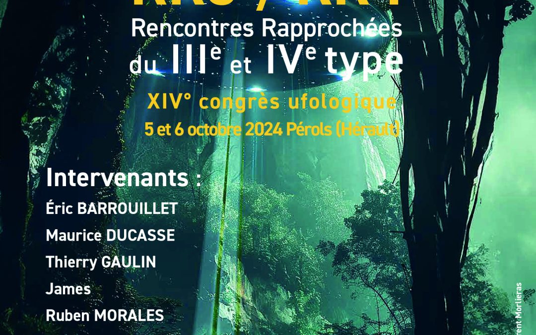 Congrès ufologique des 5 et 6 octobre à Pérols (Montpellier)